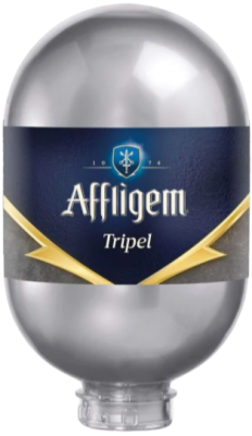 Affligem Tripel Blade fust van 8 liter Affligem Tripel Blade fust van 8 liter